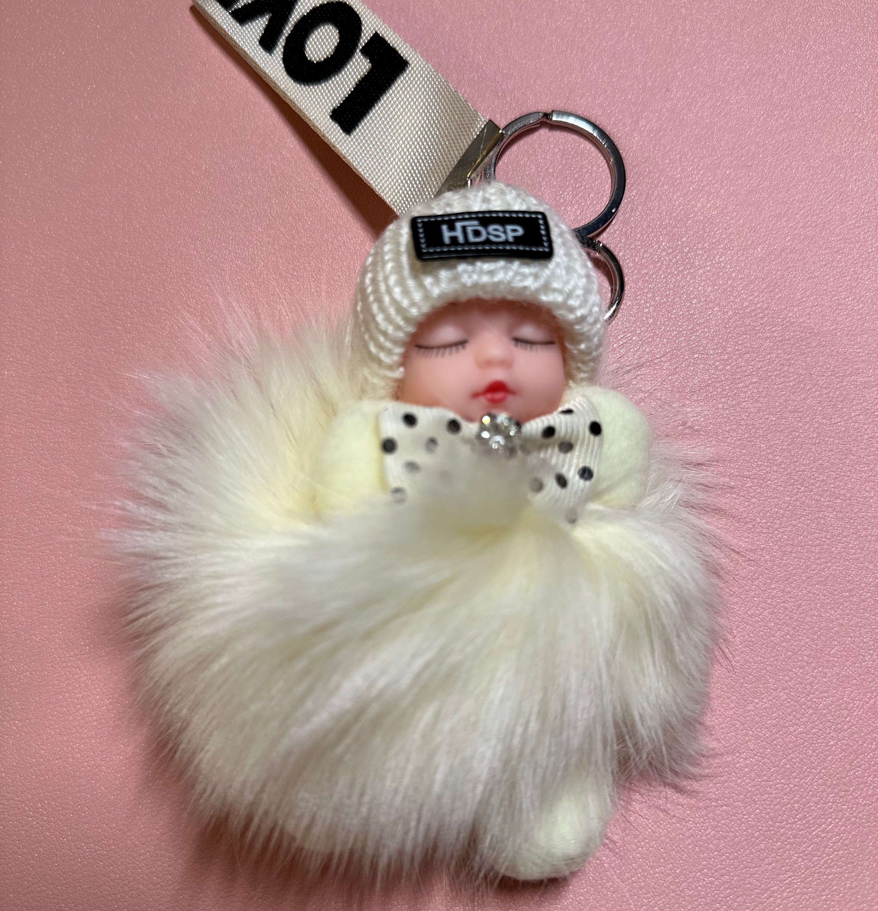 Keychain -  Fluffy Doll