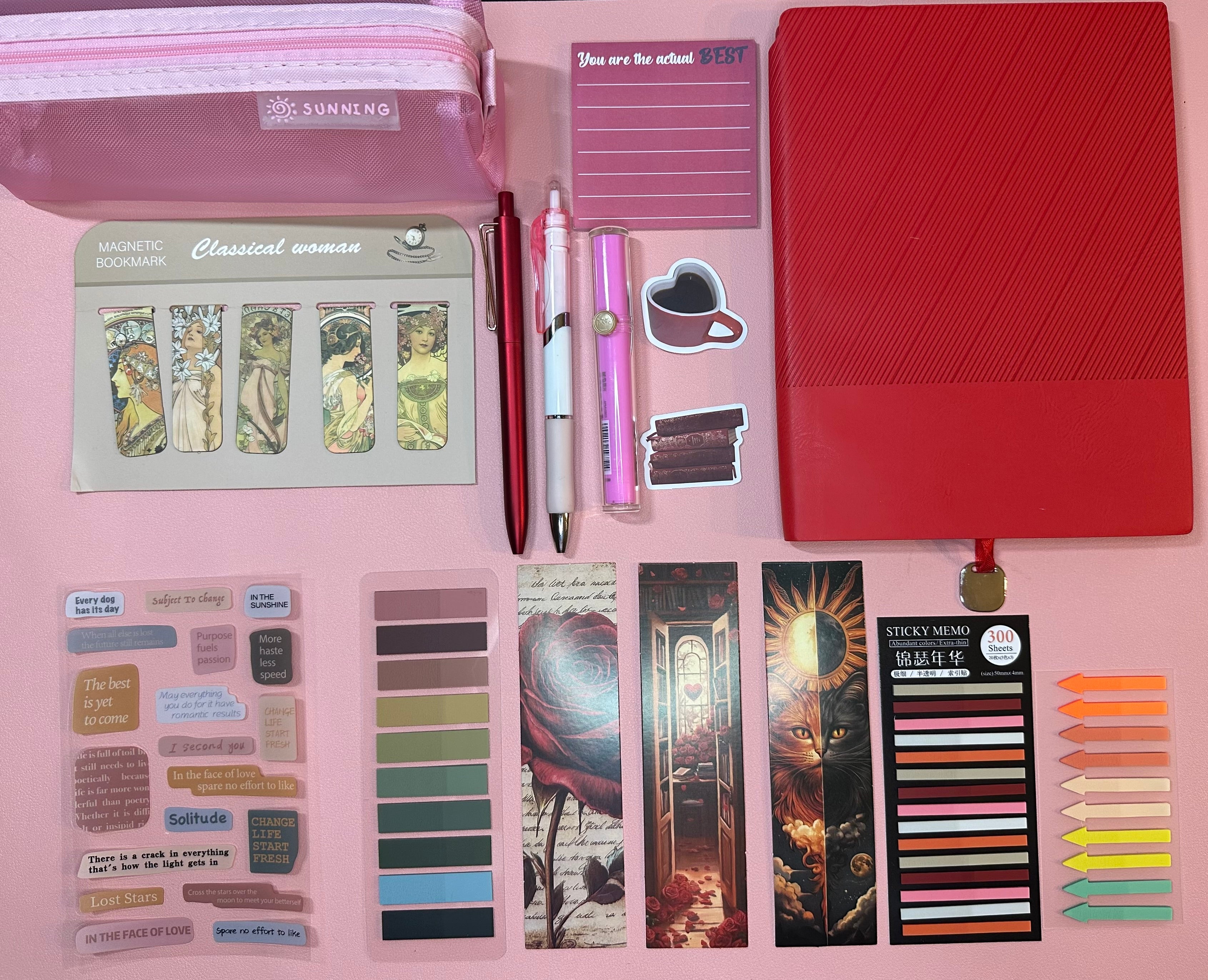 Ruby Whipper Stationery Set