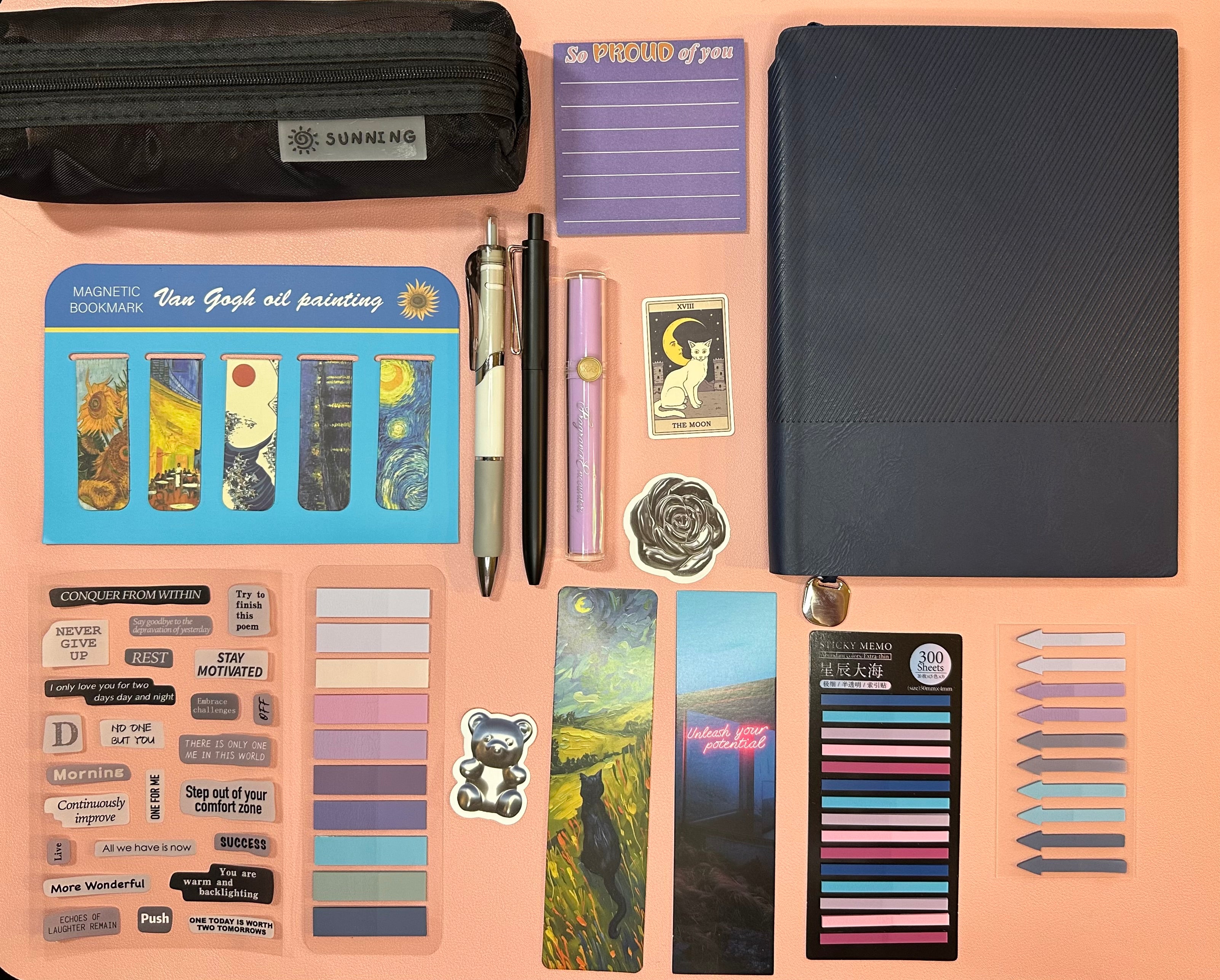 Moonlit Inspiration Stationery Set