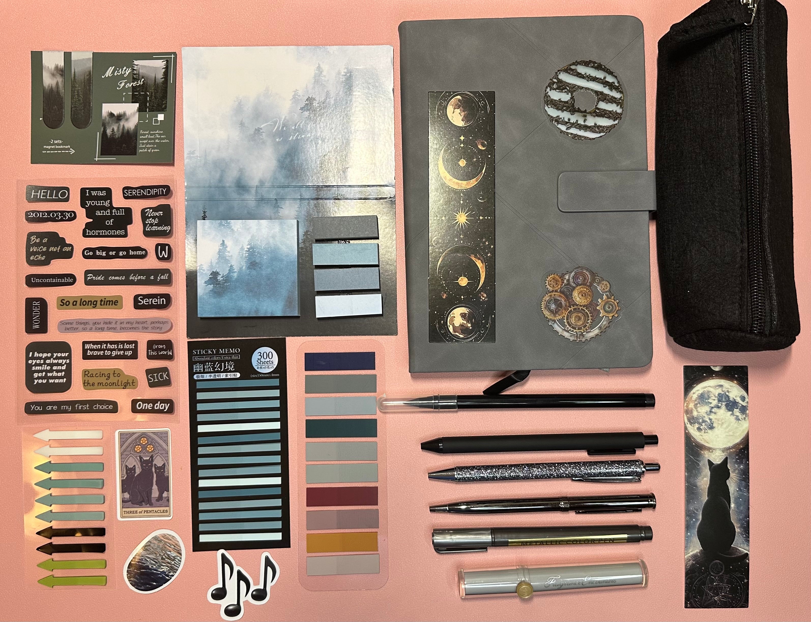 Misty Forest Stationery Set