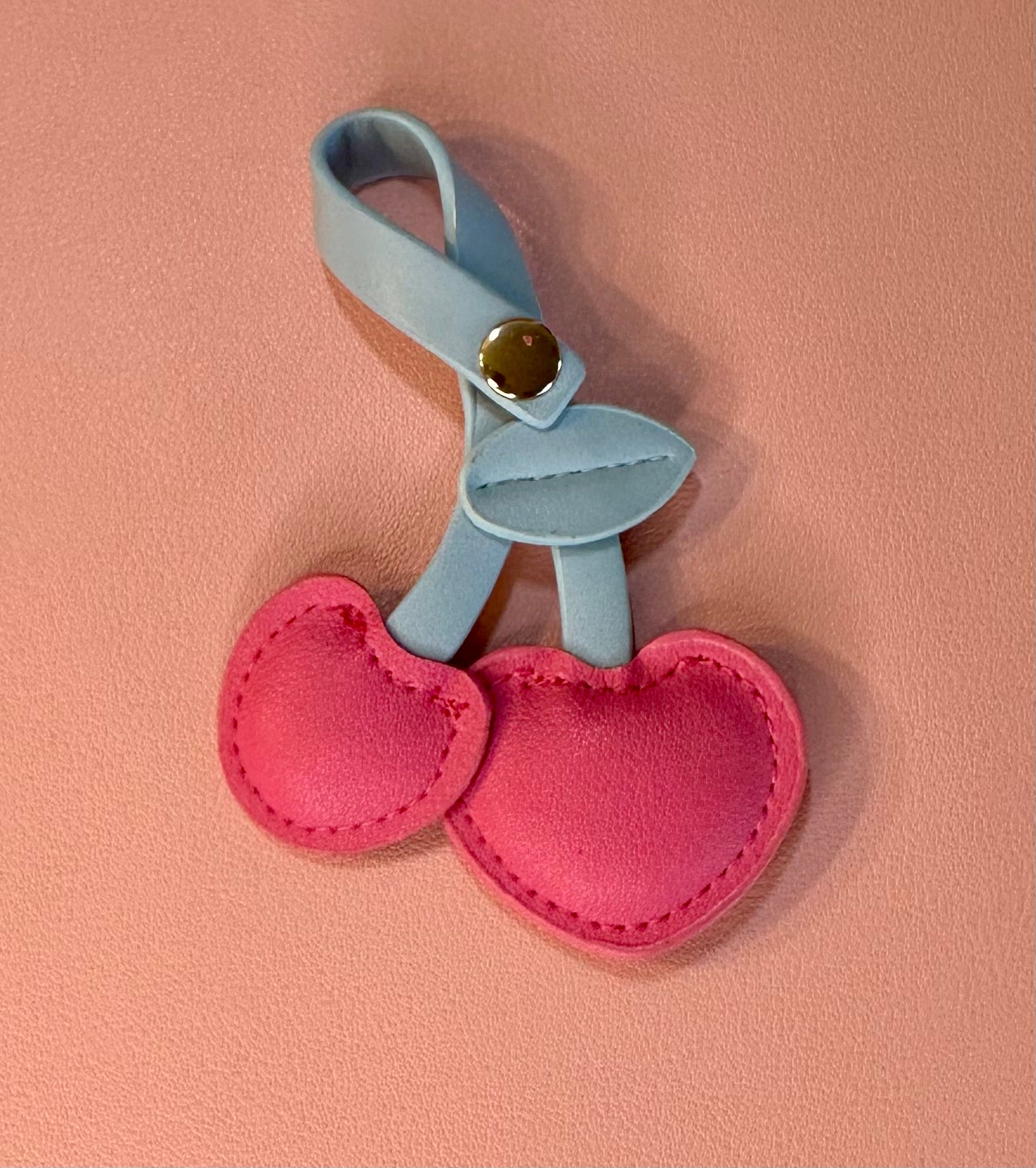 Cherry bag charm